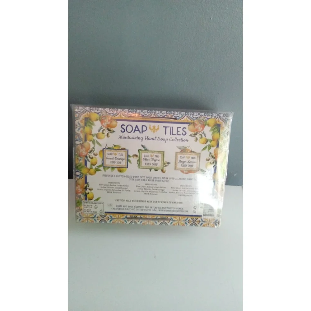 Soap Tress Moisturizing Hand‎ Soap Collection - Meyer Lemon, Olive Thyme